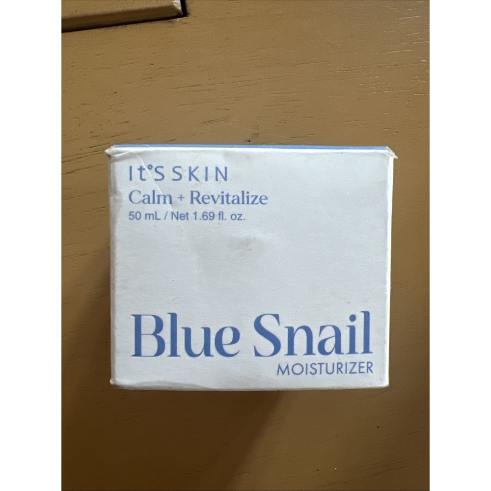It's Skin Blue Snail Moisturizer 1.69 fl oz/50 mL Calm & Revitalize Exp 2026